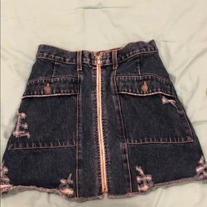 LF/Carmar mini denim skirt